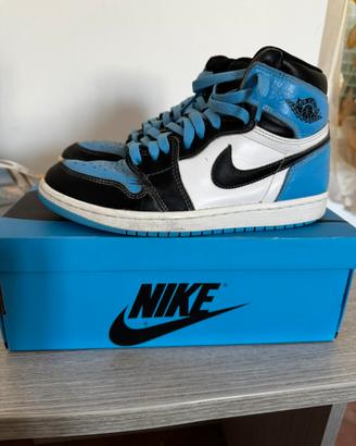 Nike Air Jordan 1 High OG-Taglia 40.5-Con Scatola