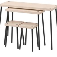 Set tavoli e sgabelli IKEA nuovo FRIDNAS