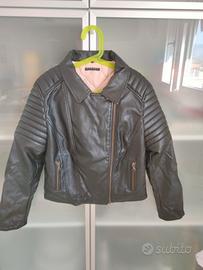 Giubbino ecopelle bambina Sisley 