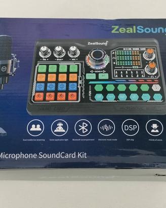ZealSound P300 - Podcast Microphone SoundCard Kit.