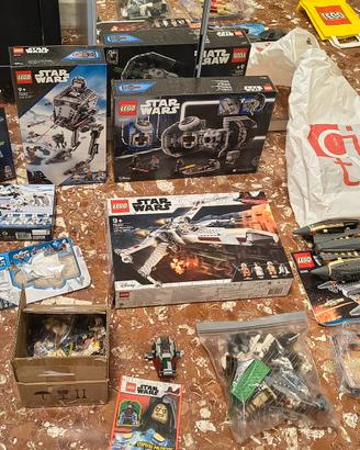 Lego Star Wars (aperti) e Minifigures  Set