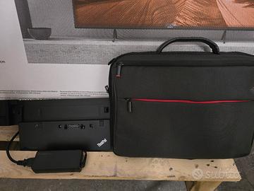Kit Lenovo Thinkpad, borsa+Ultradock+alimentatore
