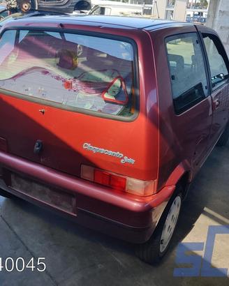 FIAT CINQUECENTO 500 170 0.9 I.E S 40CV -Ricambi