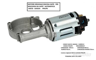 motore macina caffè saeco naviglio
