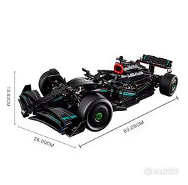 F1 Mercedes W14 da costruire 1640 blocchi 61cm