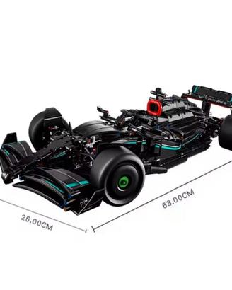 F1 Mercedes W14 da costruire 1640 blocchi 61cm