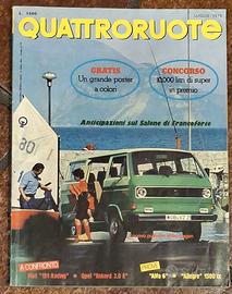 QUATTRORUOTE – nr.  284 Luglio 1979 (originale)