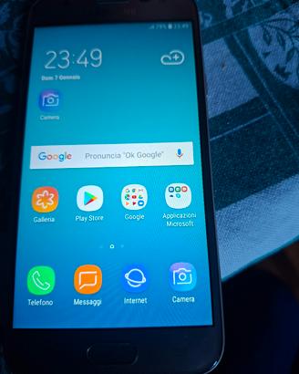 cellulare galaxy j3 Samsung con piccolo difetto m