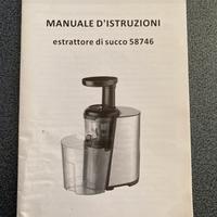 Estrattore di succo a freddo