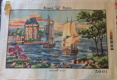 Canovaccio Mezzo Punto Royal Paris 3001 Velieri Ca