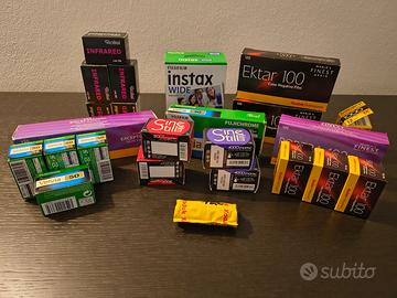 Stock pellicole scadute 135 e 120