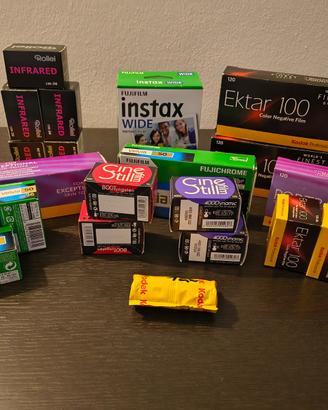 Stock pellicole scadute 135 e 120