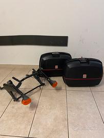 Bauletti Givi con portavaligie Yamaha Fazer FZS600