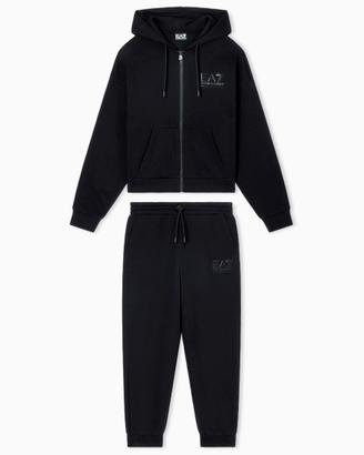 Tuta EA7 Visibility in misto cotone