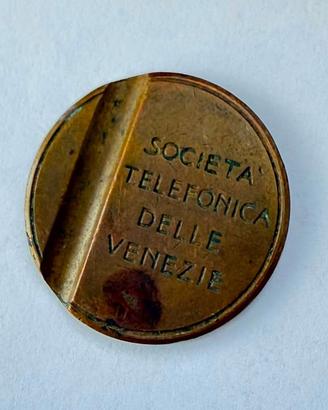 Gettone Telefonico TELVE 1932 Raro