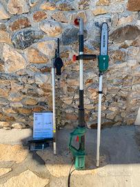 Tagliasiepi potatore combinato 2 in 1