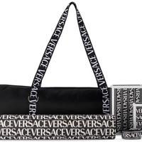 Set yoga versace black-white