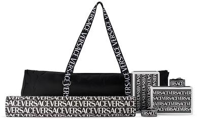 Set yoga versace black-white