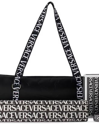 Set yoga versace black-white