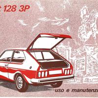 LIBRETTO USO E MANUTENZIONE FIAT 128 3P