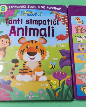 Libro "Tanti simpatici animali. Canta e ascolta".