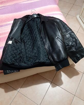 giubbotto in vera pelle 