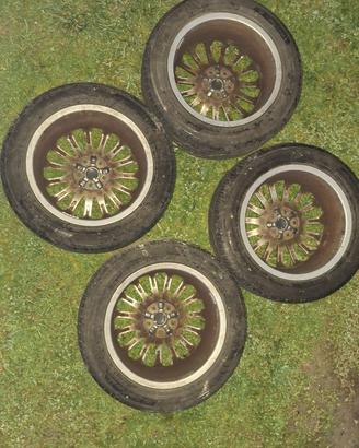 cerchi in lega alfa romeo 147 con gomme