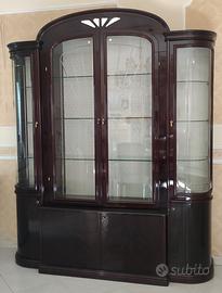 Mobile cristalliera vetrina salone stile inglese