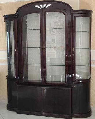 Mobile cristalliera vetrina salone stile inglese