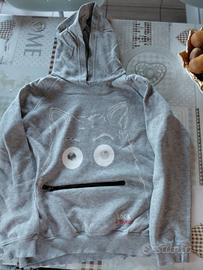 felpa con cappuccio bambino 