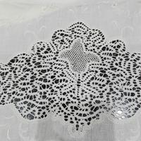 lenzuolo di puro lino ricamato tombolo 