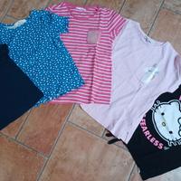 piccolo lotto abbigliamento bambina tg.6/8 anni