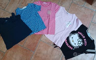 piccolo lotto abbigliamento bambina tg.6/8 anni