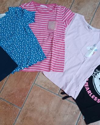 piccolo lotto abbigliamento bambina tg.6/8 anni