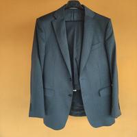 Completo elegante uomo Ferragamo due pezzi grigio 