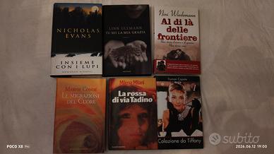 Lotto 5 libri di narrativa – Autori internazionali