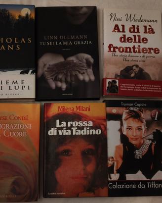 Lotto 5 libri di narrativa – Autori internazionali