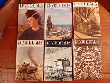 LE VIE D’ITALIA C.T.I. 1942-1948 lotto di 6