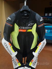 tuta moto 56 alpinestars Tech Air Airbag perfetta