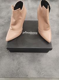 scarpe con tacco rosa 