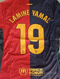 Lamine Yamal Barcelona X Travis Scott Home Jersey 