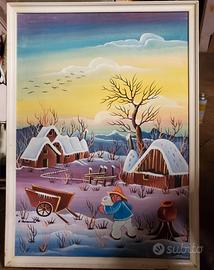 quadro d'autore Inverno