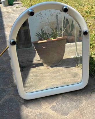 Specchiera con luci anni 70