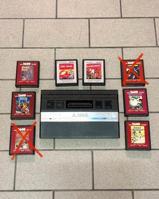 Atari 2600 Jr Rainbow + Bundle Giochi Originali