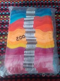 200 matassine punto croce