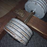 Manubrio palestra componibile 