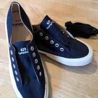 Superga 39 Blu Gessato originali anni '90 NUOVE