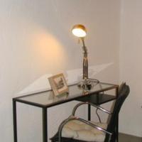 Scrivania in vetro con sedia design