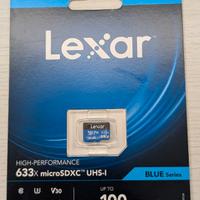 Micro SD Lexar 64 GB SDHC 100MB/s