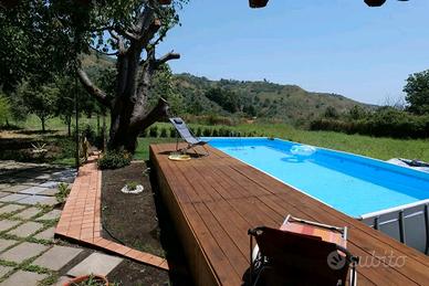 Il patio tra le vigne